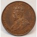 AUSTRALIA 1936 . ONE 1 PENNY . NORMAL BAG MARKS